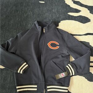 Fanatics Dark Gray and Orange Kids Jacket